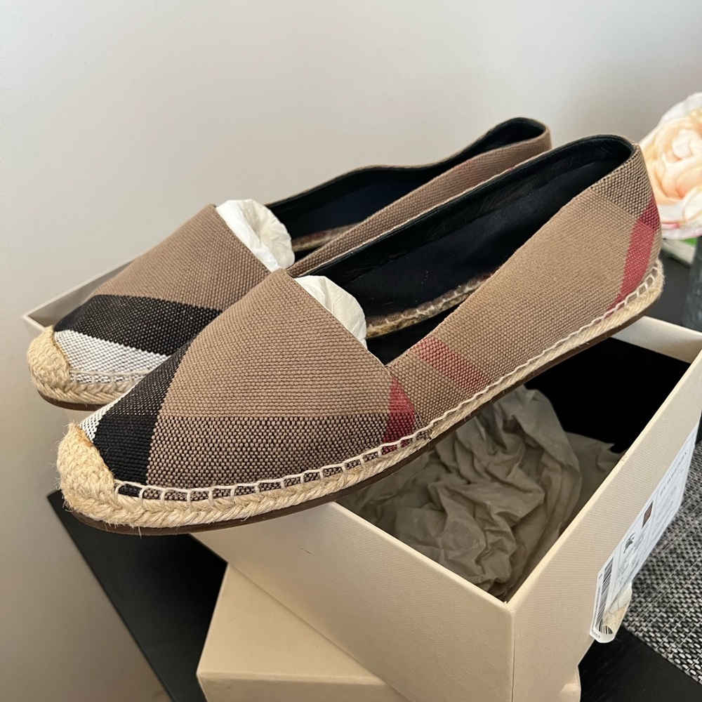 Burberry Brit Espadrilles Size 40